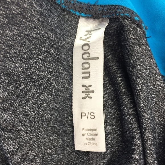 Kyodan Leggings Womens Small Activewear Athletic Capri Lace Cut Outs Workout - Picture 5 of 6